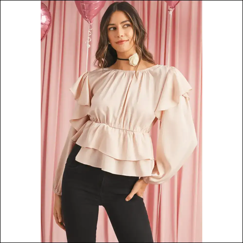 Oatmeal Elegant Satin: Ditch the Keep Satin😇 - s - Blouses on Sale Worldwide Shipping