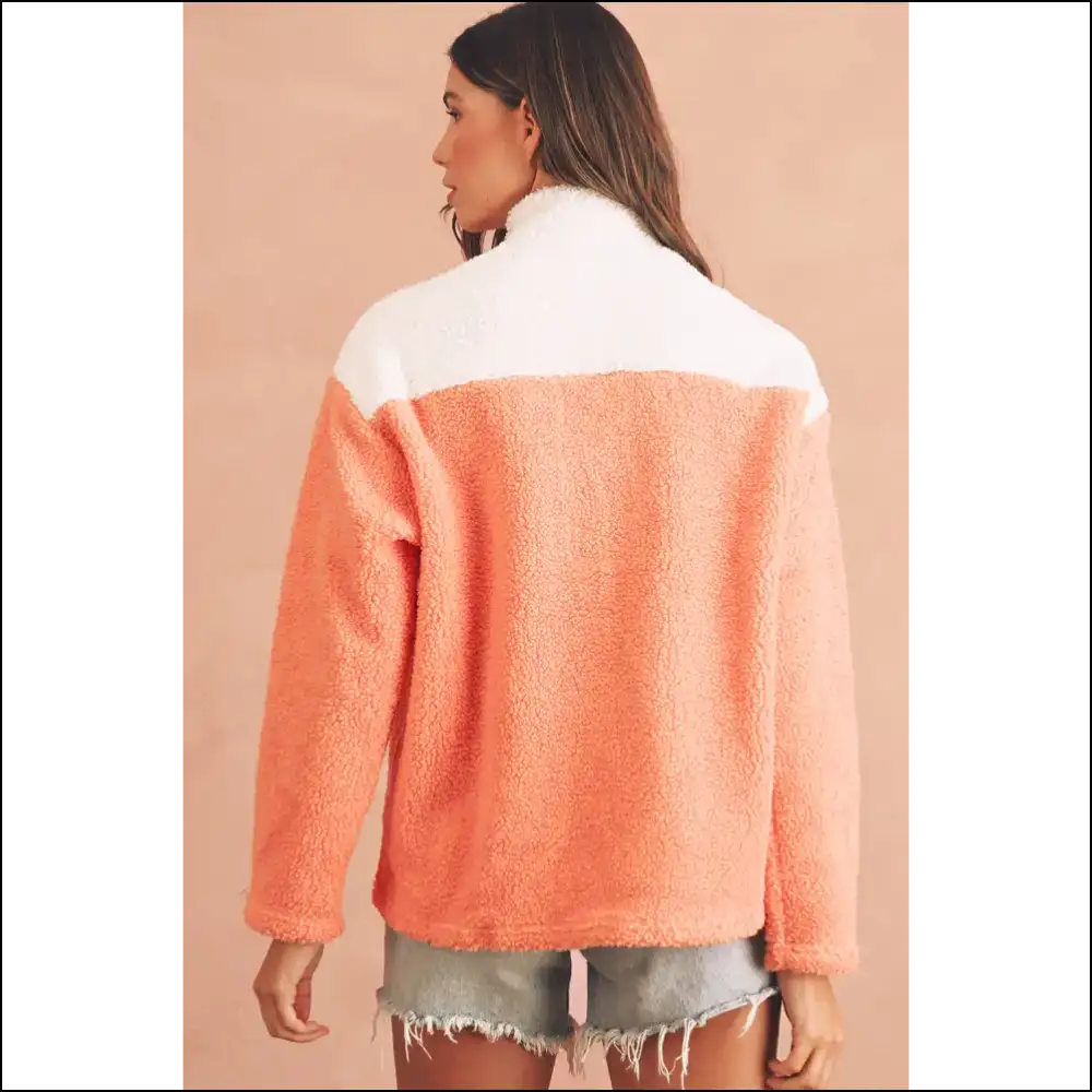 Orange you Glad Found this Vibrant Colorblock Hoodie? π Needful Things! Sweatshirts & Hoodies on Sale Worldwide Shipping