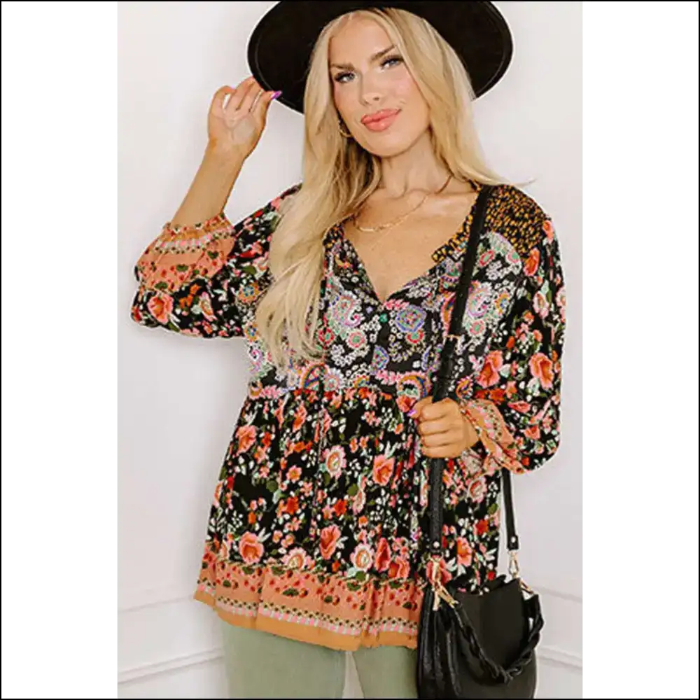Paisley Power: from Needful Things Size Print Perfection! ๐ - Plus Tops on Sale Worldwide Shipping