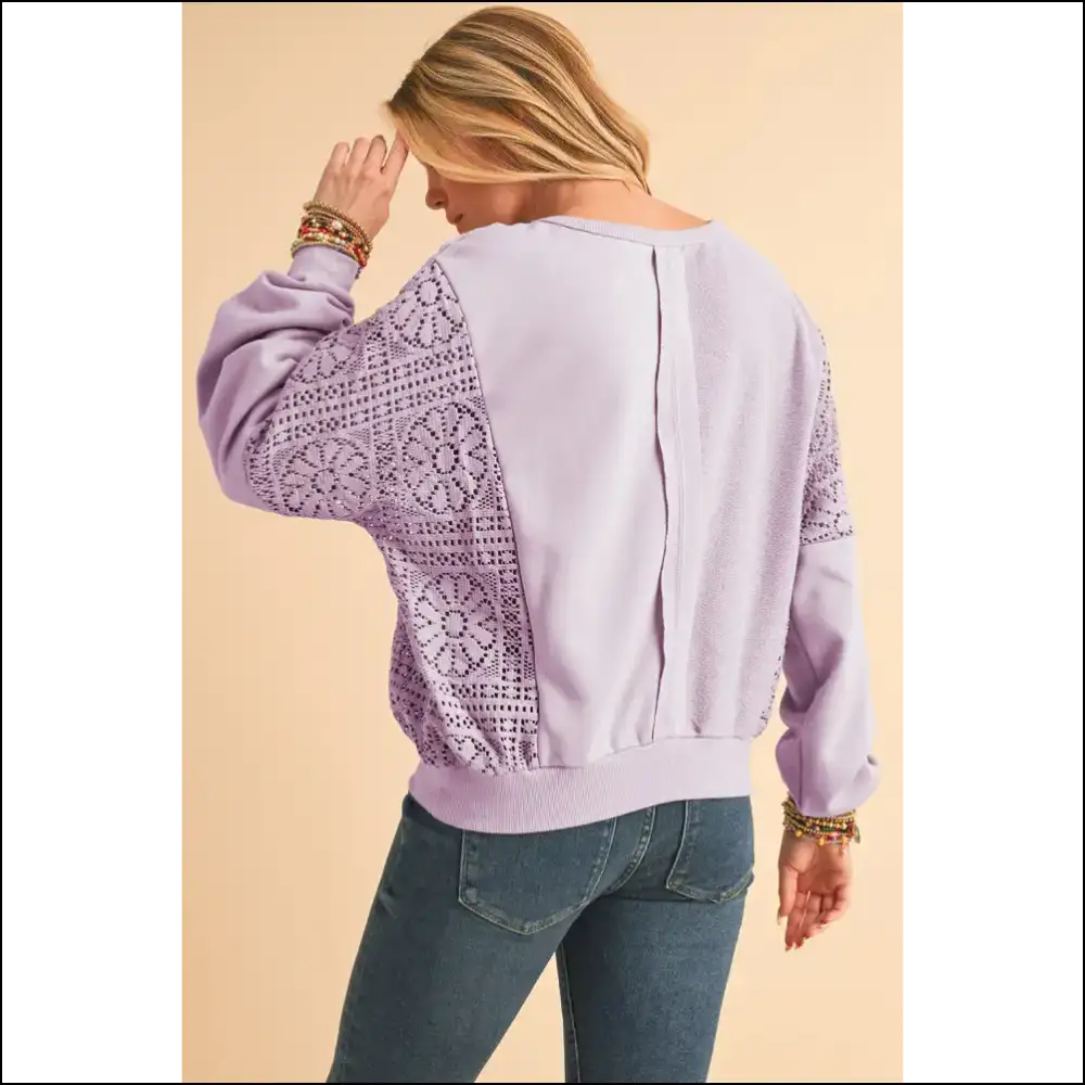 Parchment Crochet Patchwork: Needful Things’ ?Did Grandma Knit This?’ Hoodie 👵 - Sweatshirts & Hoodies on Sale Worldwide Shipping
