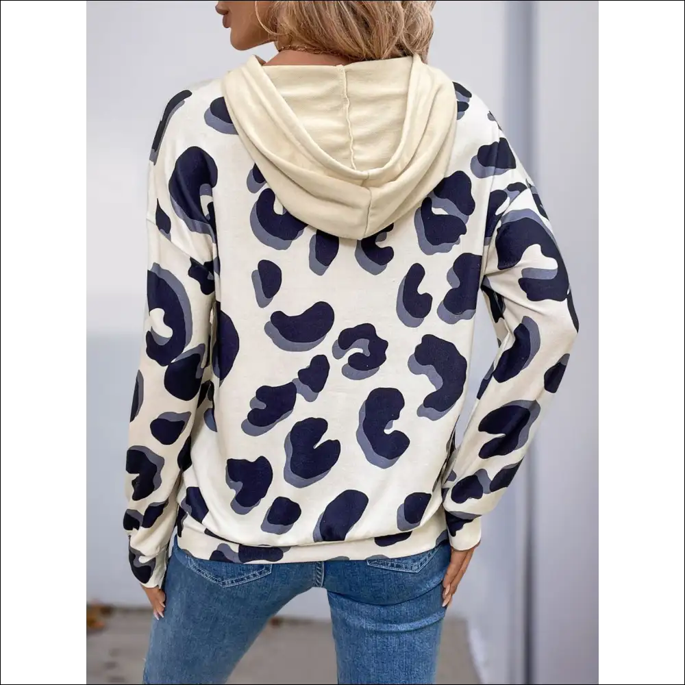 Perfee Faux Layered Long Sleeve Drawstring Hoodie - Hoodies Sweatshirts & on Sale Worldwide Shipping