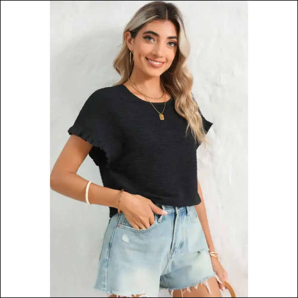 Pink Frill Cuffs Top: so Fetch! π
Needful Things - Blouses on Sale Worldwide Shipping