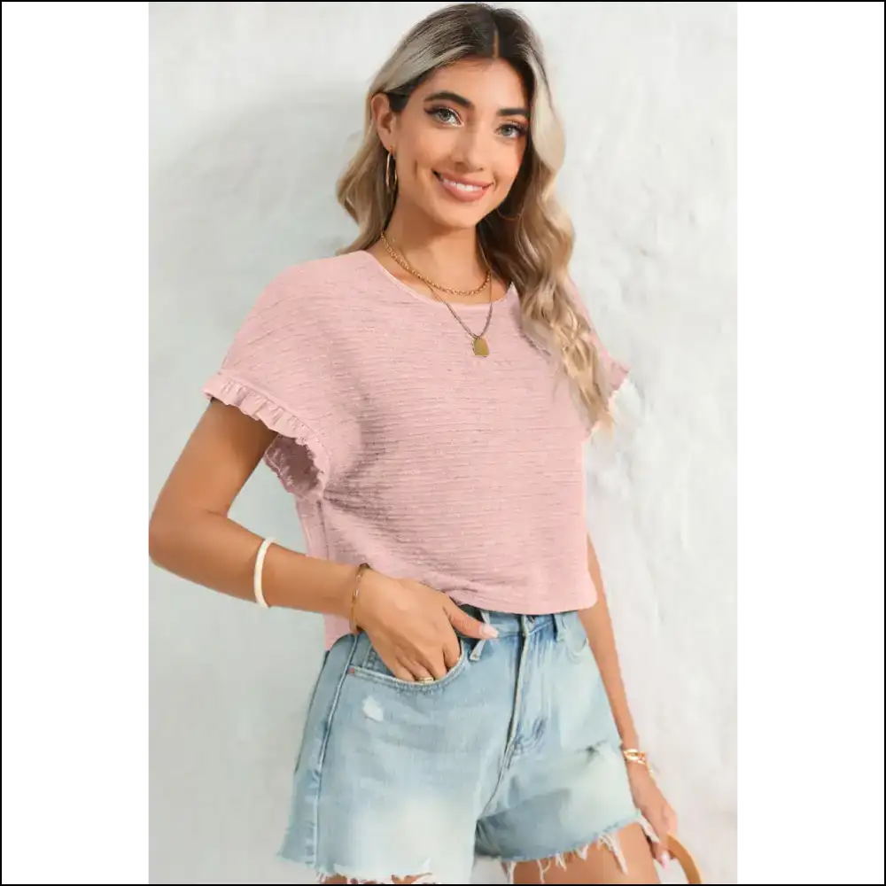 Pink Frill Cuffs Top: so Fetch! π
Needful Things - Blouses on Sale Worldwide Shipping
