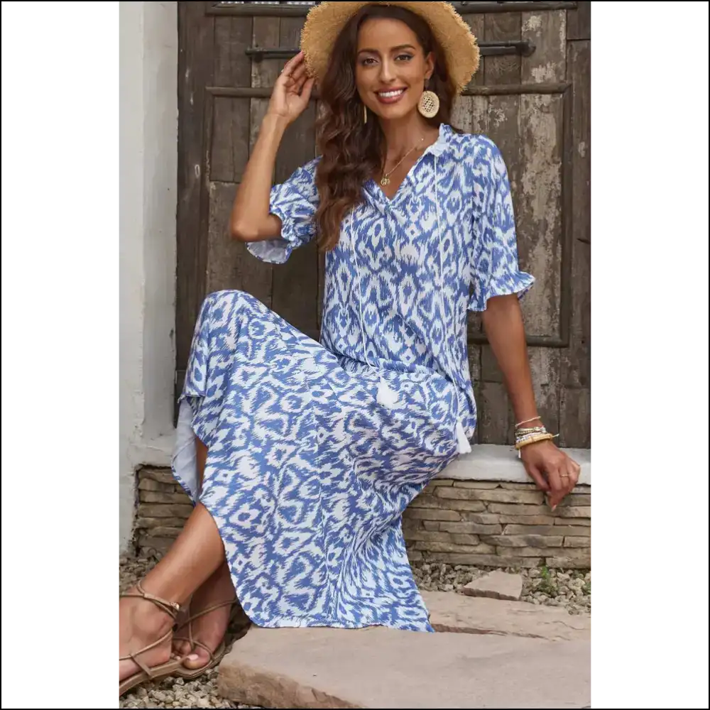 Pink Geometric Print Maxi Dress: Dress Like you Own the Place ๐
- Dresses on Sale Worldwide Shipping