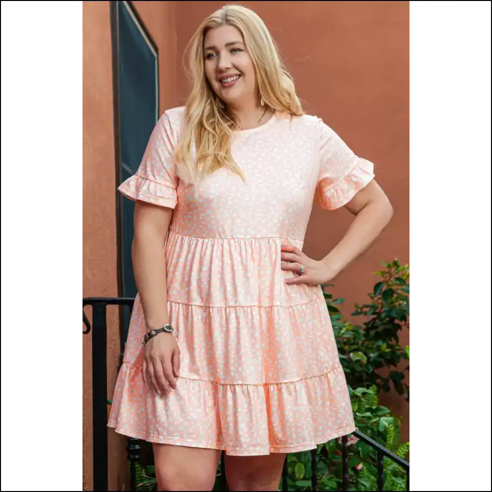 Pink Leopard Print Dress: Roar-some and Ready for Trouble! ππ Needful Things - Plus Size Dresses on Sale Worldwide Shipping