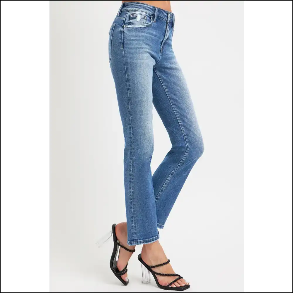 Raise your Style Game with Needful Things Mid Rise Ankle Straight Jeans π - on Sale Worldwide Shipping