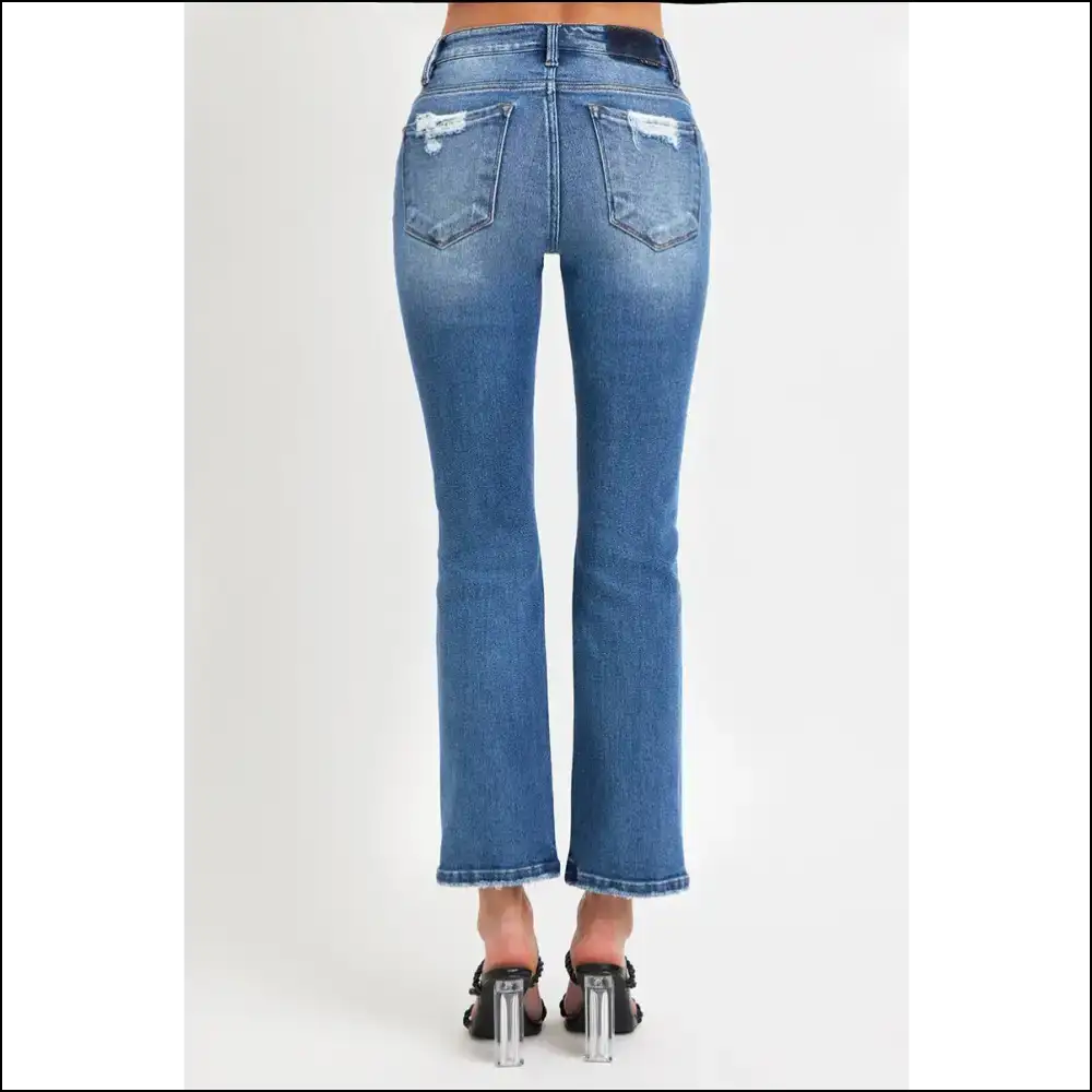 Raise your Style Game with Needful Things Mid Rise Ankle Straight Jeans π - on Sale Worldwide Shipping