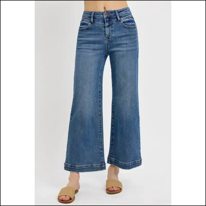 Rise to New Heights: Meet your Fashion Bffs β the Risen High Crop Jeans! ππ - Jeans on Sale Worldwide Shipping