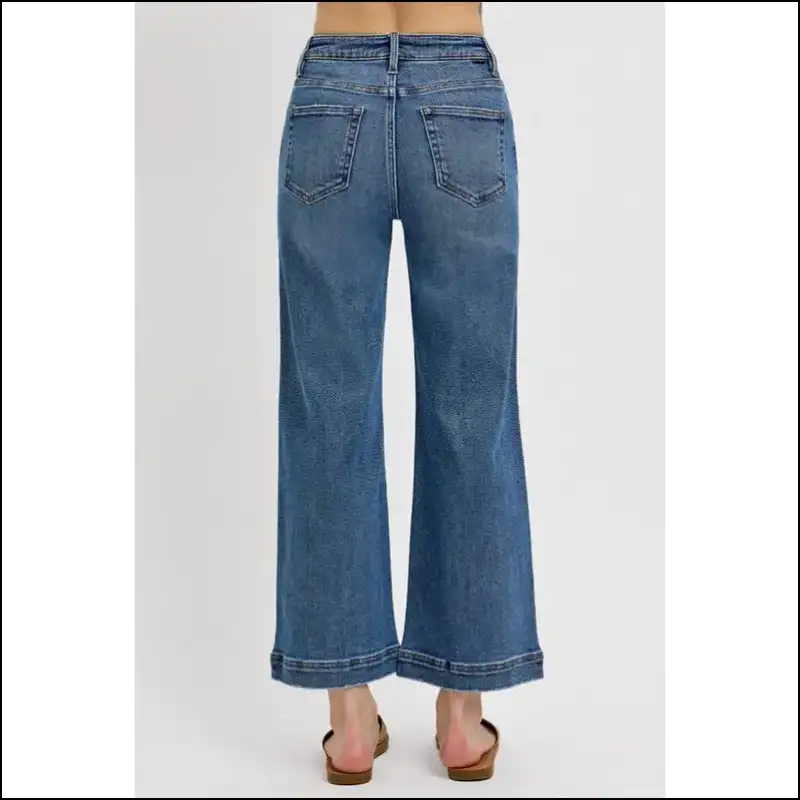 Rise to New Heights: Meet your Fashion Bffs β the Risen High Crop Jeans! ππ - Jeans on Sale Worldwide Shipping