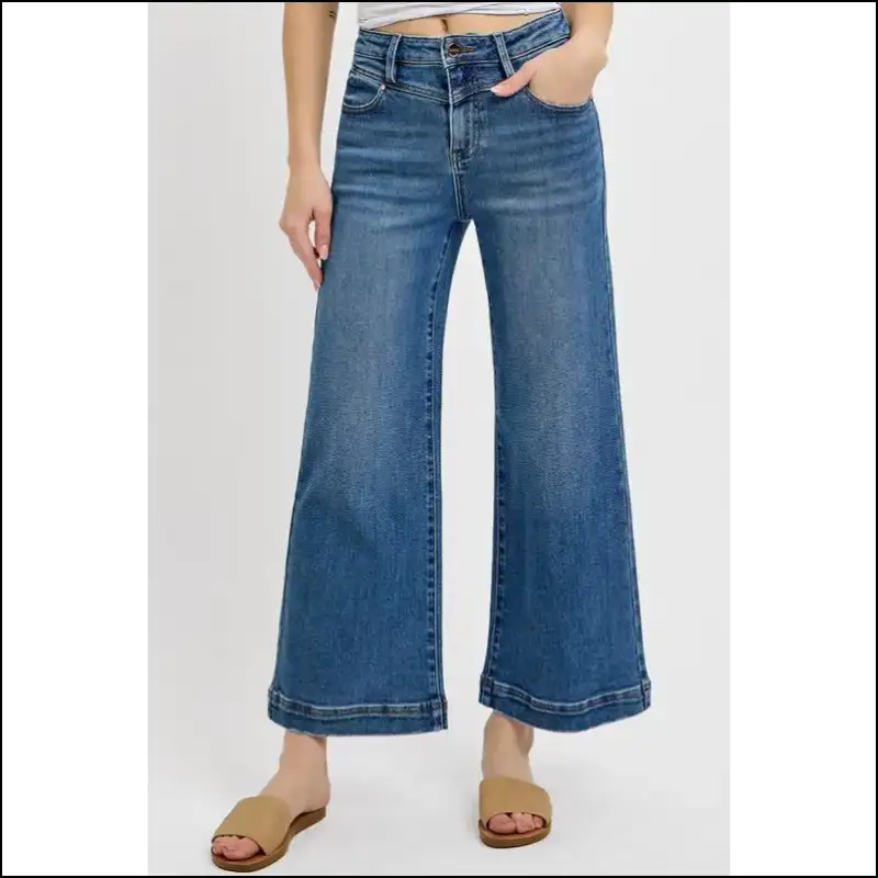 Rise to New Heights: Meet your Fashion Bffs β the Risen High Crop Jeans! ππ - Jeans on Sale Worldwide Shipping