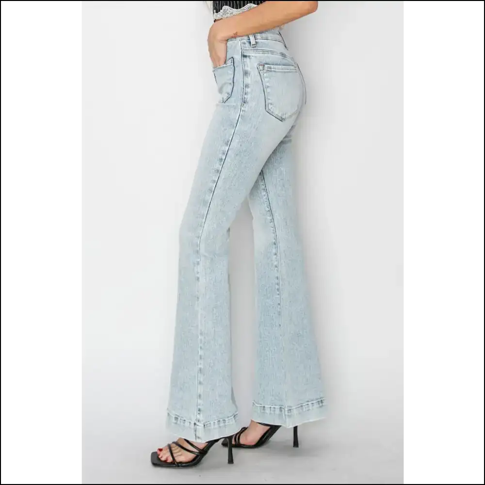 Rise Up & Flare Out: your New Best Friend in Risen High Jeans! ππ - Jeans on Sale Worldwide Shipping