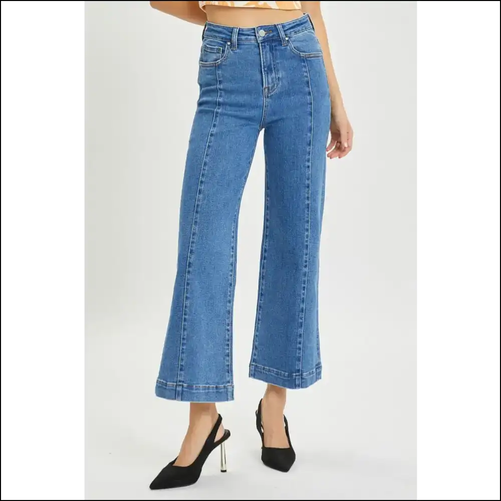 Rise Wide Leg Jeans: where Style Meets Comfort and your Inner Goddess Awakes πβ¨ - Jeans on Sale Worldwide Shipping