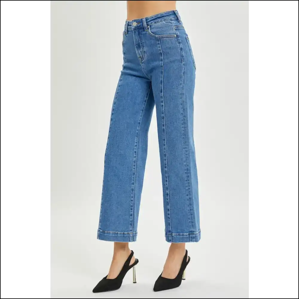 Rise Wide Leg Jeans: where Style Meets Comfort and your Inner Goddess Awakes πβ¨ - Jeans on Sale Worldwide Shipping