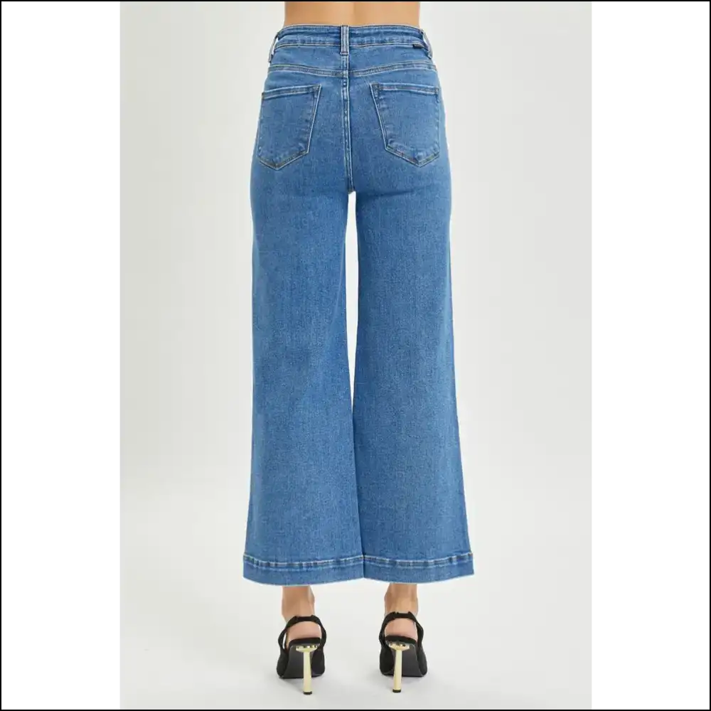 Rise Wide Leg Jeans: where Style Meets Comfort and your Inner Goddess Awakes πβ¨ - Jeans on Sale Worldwide Shipping