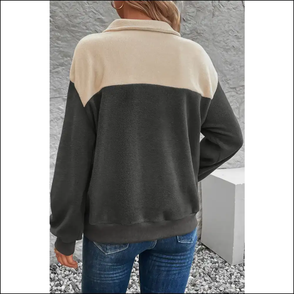 Rock the Perfee Color Block Hoodie: Fashion so Good Even your Couch Complains! πβ¨ - Sweatshirts & Hoodies on Sale Worldwide Shipping