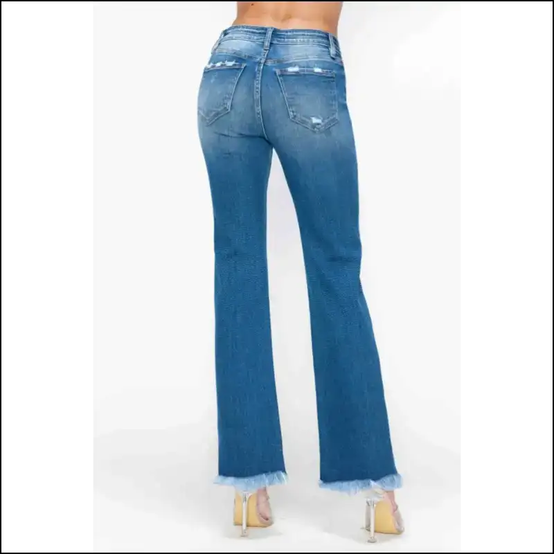 Rock the Raw Hem: Strut your Stuff with Needful Things Jeans! 😎 - Jeans on Sale Worldwide Shipping
