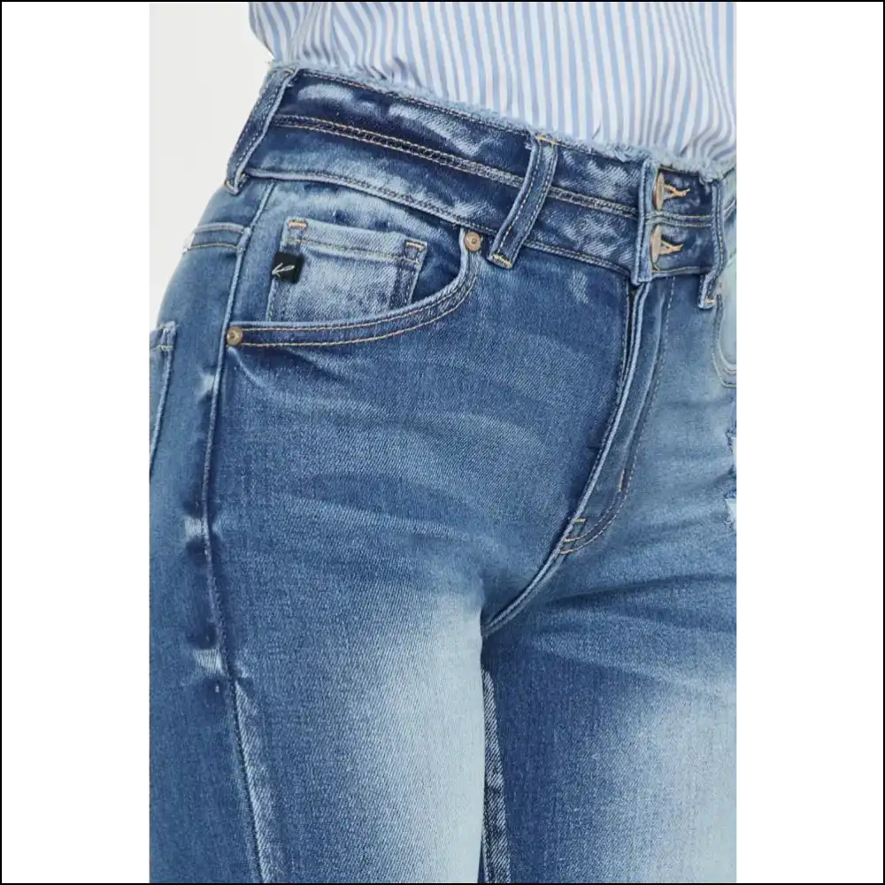 Rock the Raw Hem with Kancan: where Distressed Meets Daring π₯π - Jeans on Sale Worldwide Shipping