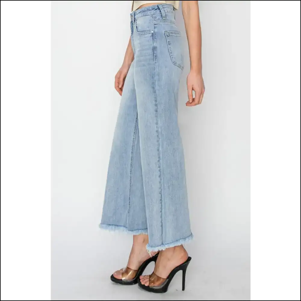 Rock your Risen High Rise Crop Jeans: where Style Meets Sassy! ππ - Jeans on Sale Worldwide Shipping