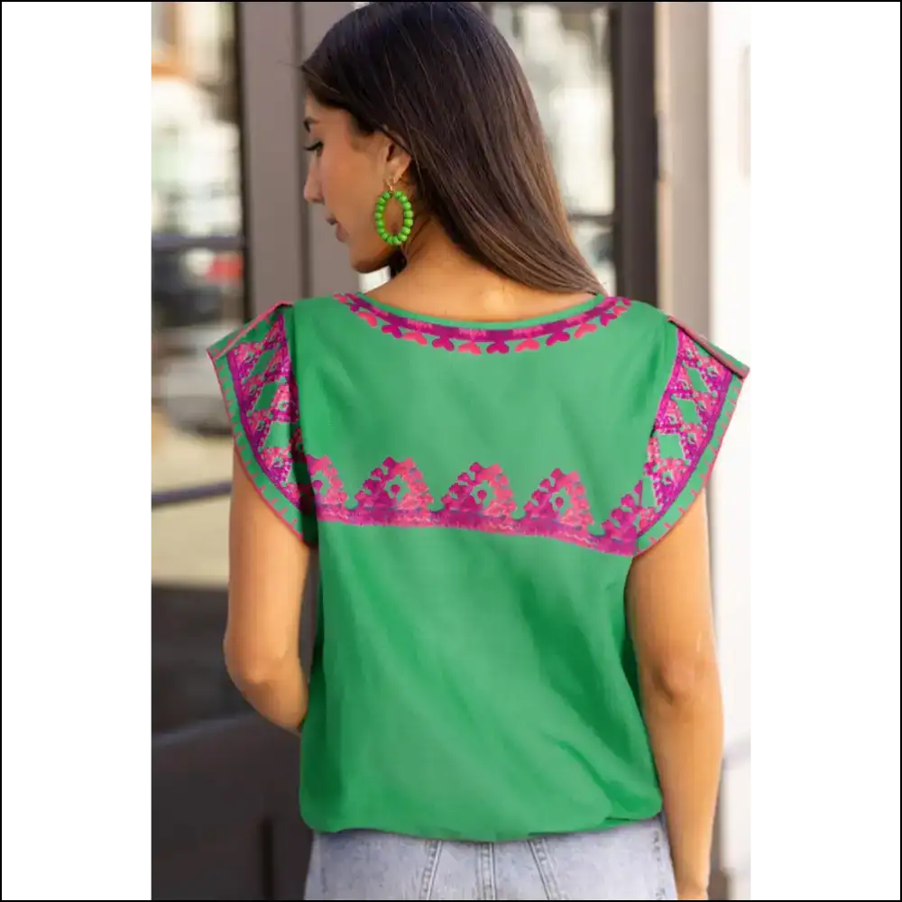 Rose Boho Abstract: so Fetch it Hurts (good) 🌹 Needful Things - Blouses on Sale Worldwide Shipping