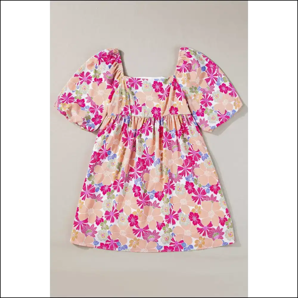 Rose Summer Floral Dress: Slay not just Looks 🌹 Needful Things - Short Dresses on Sale Worldwide Shipping
