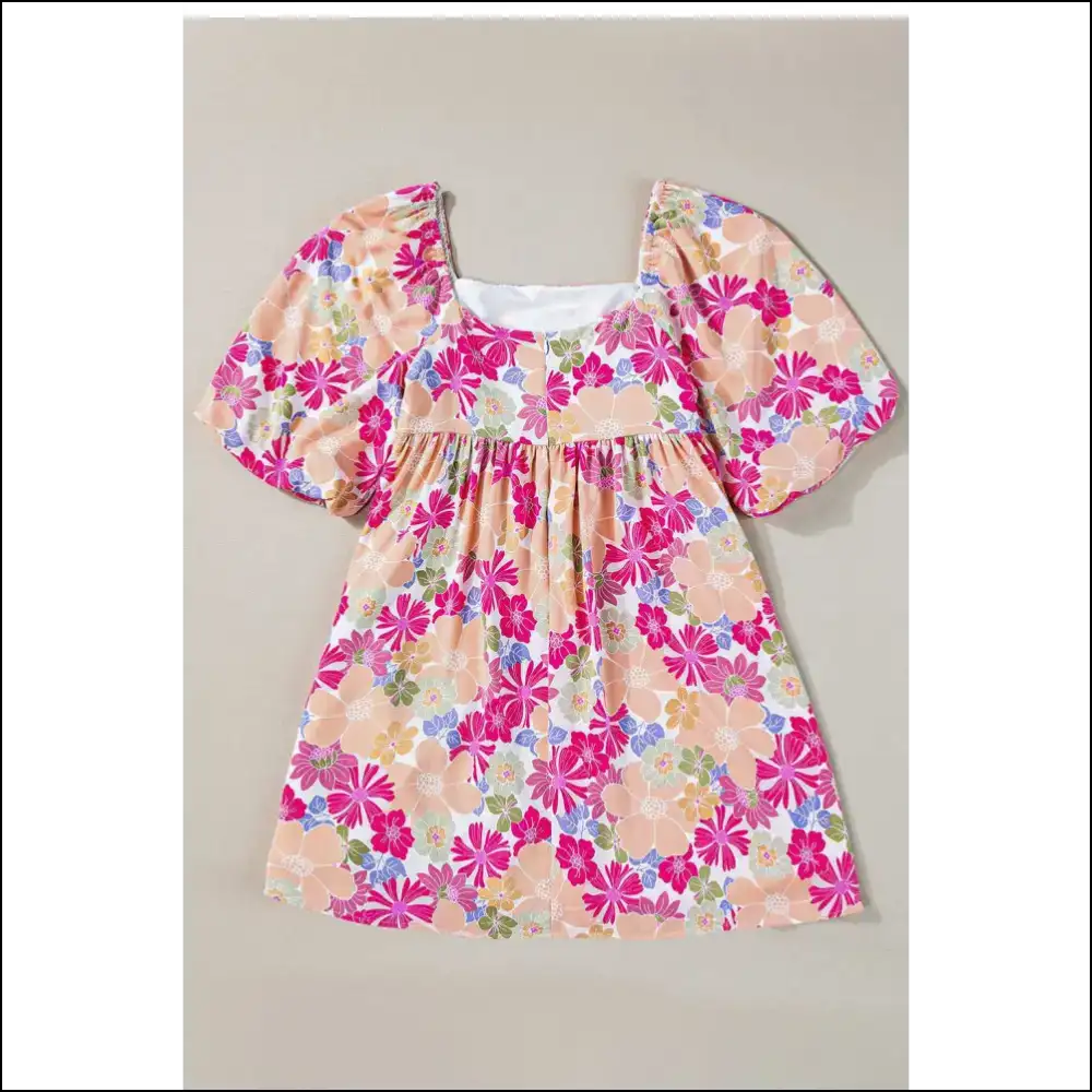 Rose Summer Floral Dress: Slay not just Looks 🌹 Needful Things - Short Dresses on Sale Worldwide Shipping