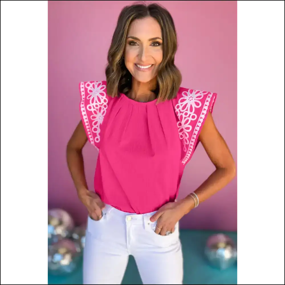 Sachet Pink Floral: Finally a Blouse that Doesn’t Suck 🌸 Needful Things - Blouses on Sale Worldwide Shipping