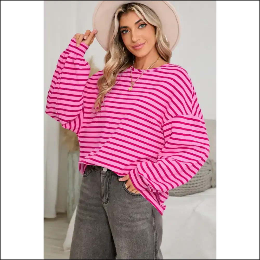 Sachet Pink Striped Comfy: Look Good Feel Probably Fabulous! Needful Things ๐ - Sweatshirts & Hoodies on Sale Worldwide Shipping