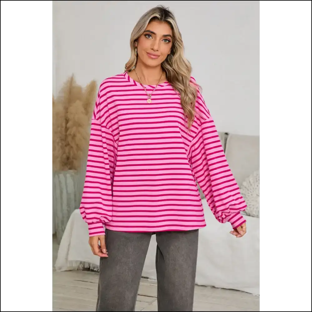 Sachet Pink Striped Comfy: Look Good Feel Probably Fabulous! Needful Things ๐ - Sweatshirts & Hoodies on Sale Worldwide Shipping