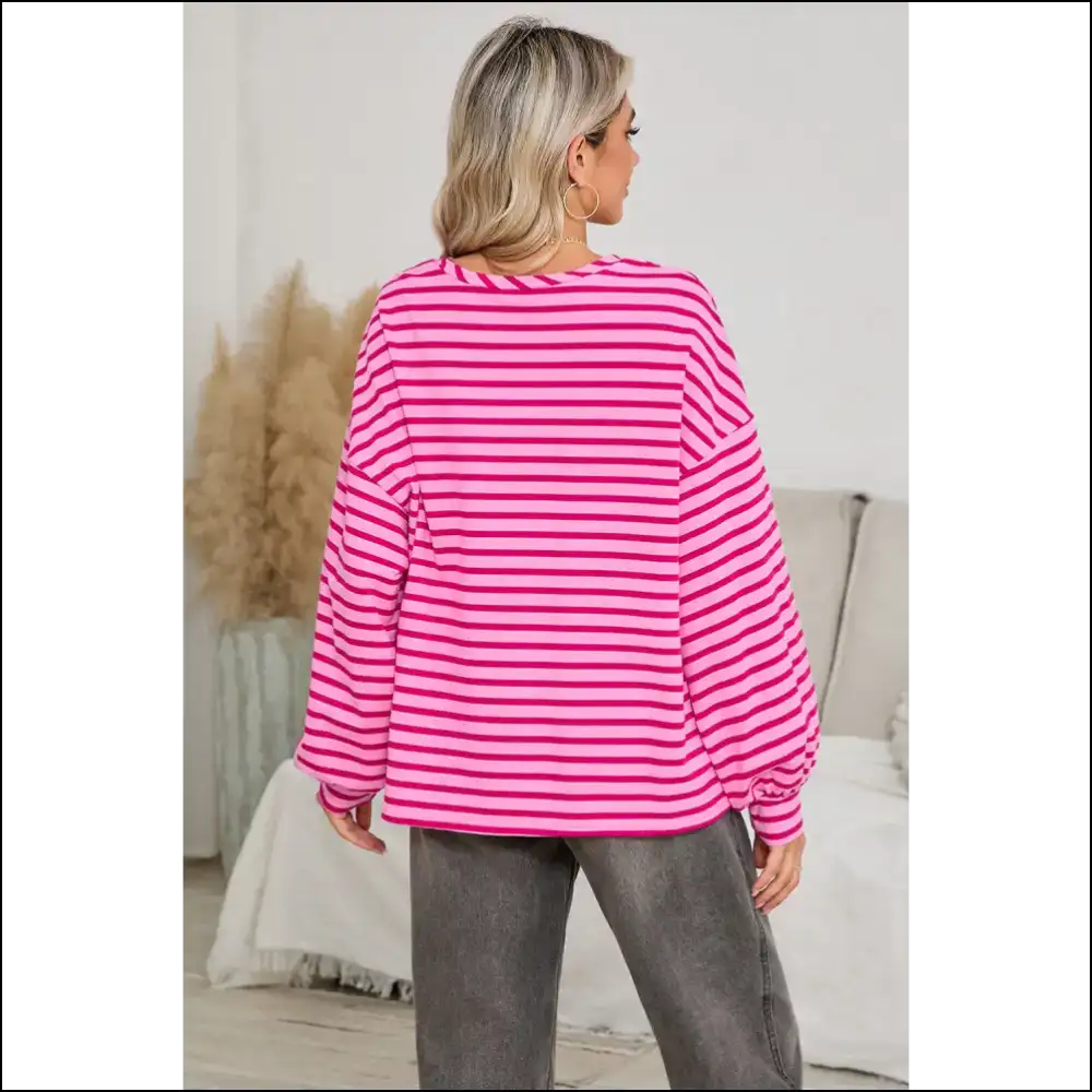 Sachet Pink Striped Comfy: Look Good Feel Probably Fabulous! Needful Things ๐ - Sweatshirts & Hoodies on Sale Worldwide Shipping