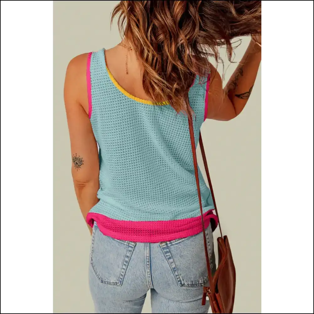 Scoop Neck Strut: where Fabulous Meets Wide Strap and Dark Humor 😜✨ - Tank Tops on Sale Worldwide Shipping