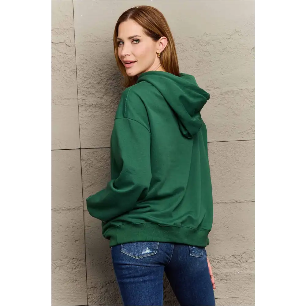 Simply Love Lunar Phase Graphic Hoodie - Hoodies Sweatshirts & on Sale Worldwide Shipping