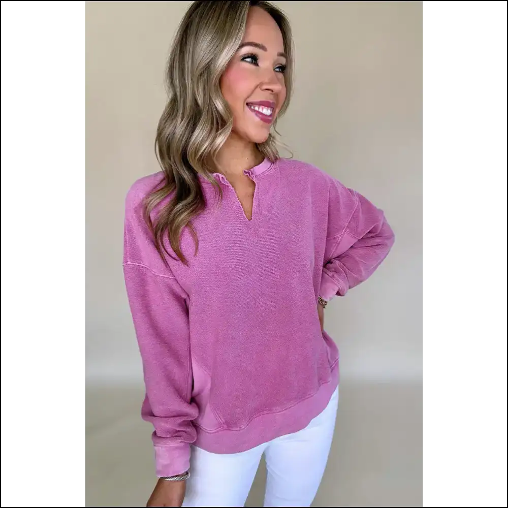 Skobeloff Notched Neck: Lounging Slaying Daily - Sweatshirts & Hoodies on Sale Worldwide Shipping