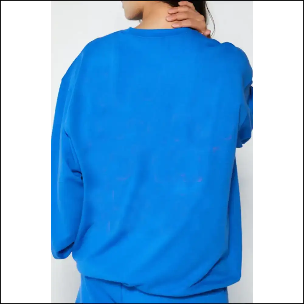Sky Blue Casual Round Neck: Finally a Sweatshirt that Loves you Back () 💙 - Sweatshirts & Hoodies on Sale Worldwide Shipping