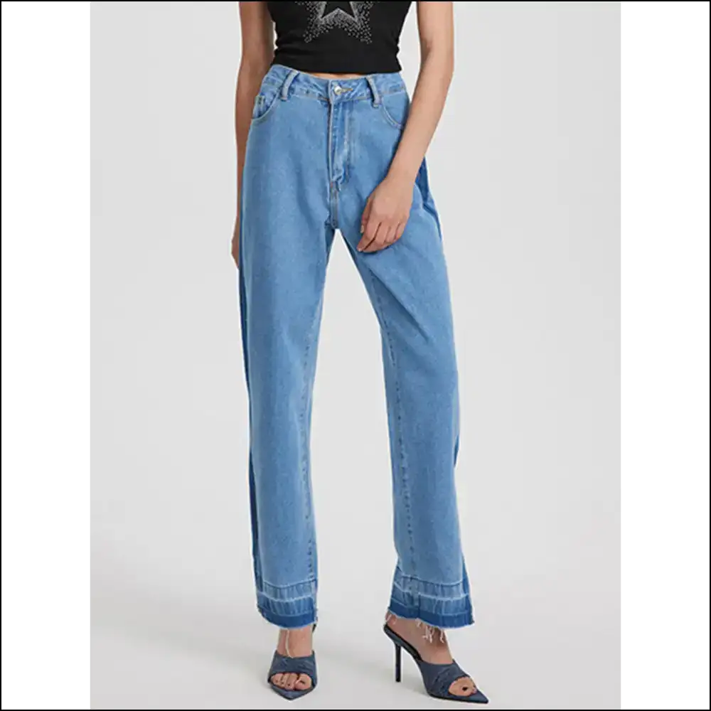 Slit Straight Leg Jeans: your Style’s Secret Weapon for Standing Out! 💥 - Jeans on Sale Worldwide Shipping