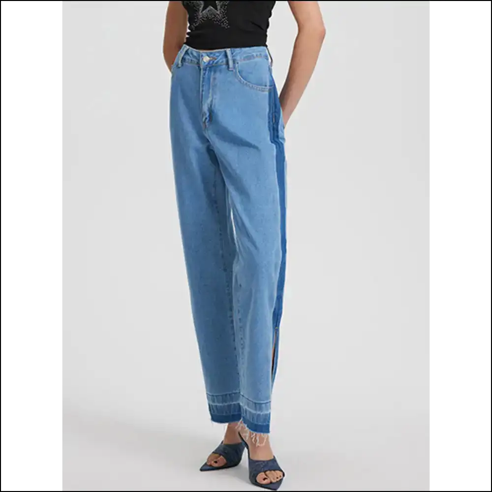 Slit Straight Leg Jeans: your Style’s Secret Weapon for Standing Out! 💥 - Jeans on Sale Worldwide Shipping