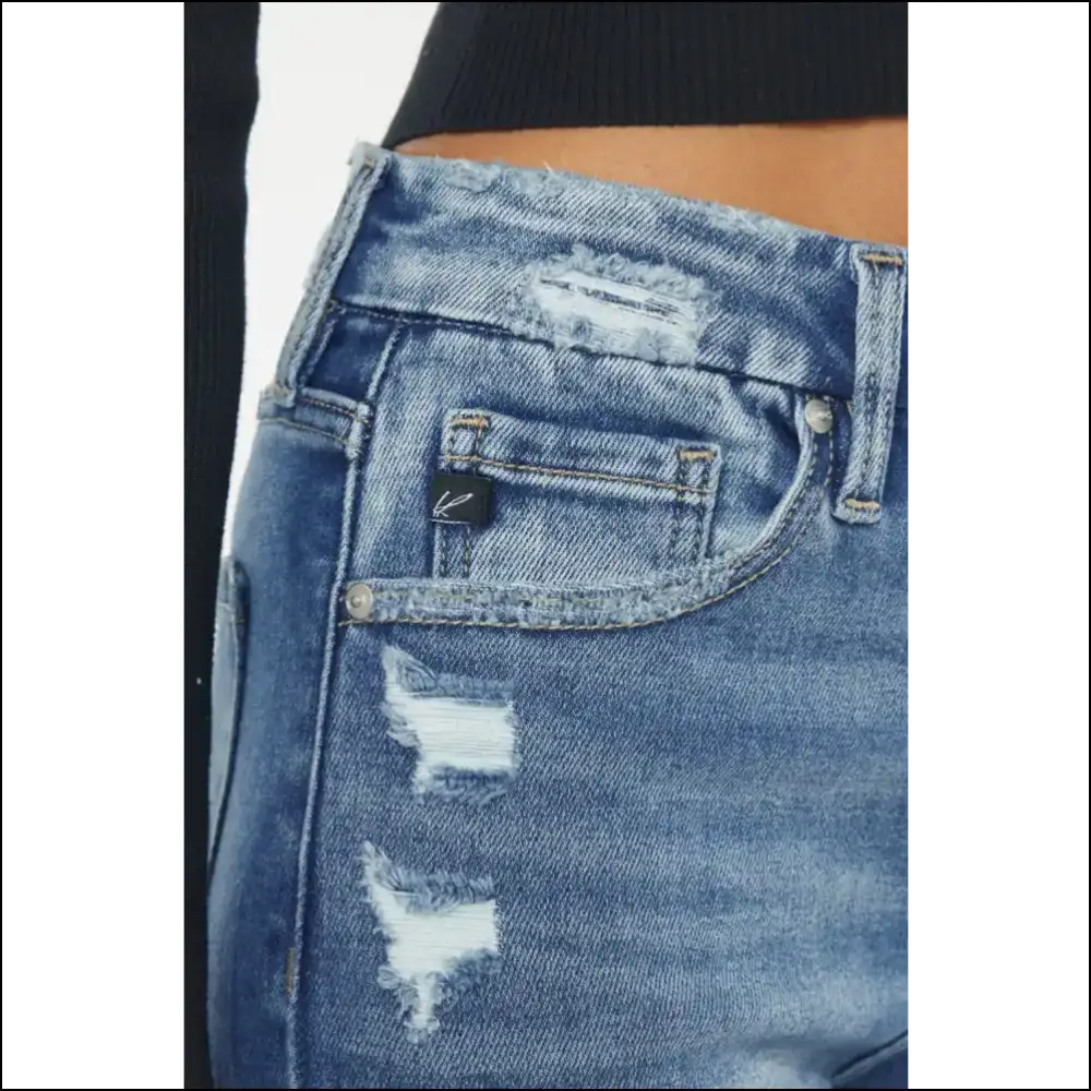 Squeeze Into Style: Kancan High Rise Slim Straight Jeans β Pants of Dreams! ππ - on Sale Worldwide Shipping