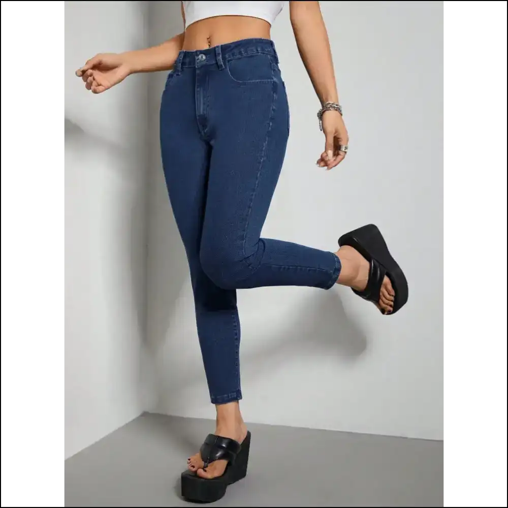 Strut your Stuff in Chic Skinny Jeans – Confidence Never Looked so Good! 😏👖 - on Sale Worldwide Shipping