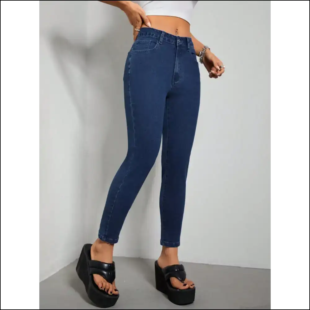 Strut your Stuff in Chic Skinny Jeans – Confidence Never Looked so Good! 😏👖 - on Sale Worldwide Shipping