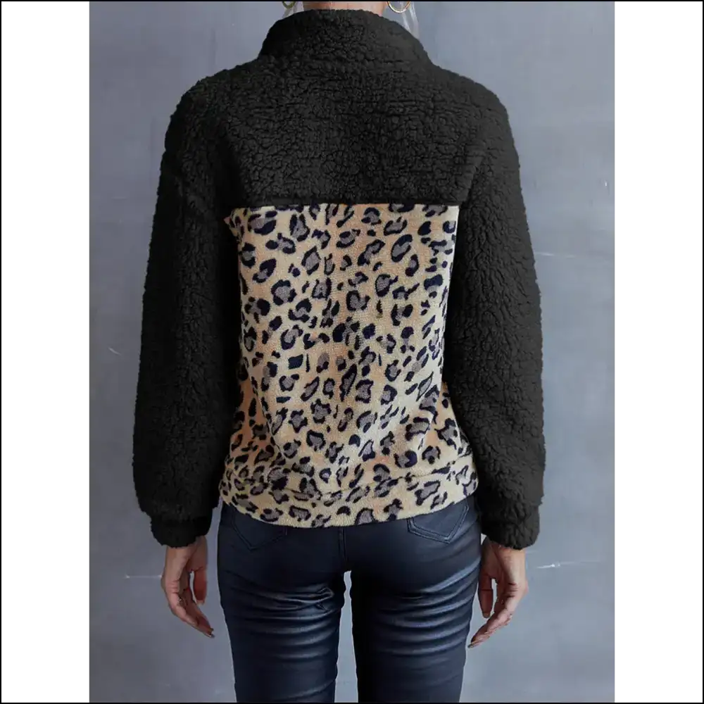Unleash your Inner Diva with Ivy Lane Leopard Sweatshirt Queen of Cozy! πβ¨ - Sweatshirts & Hoodies on Sale Worldwide Shipping