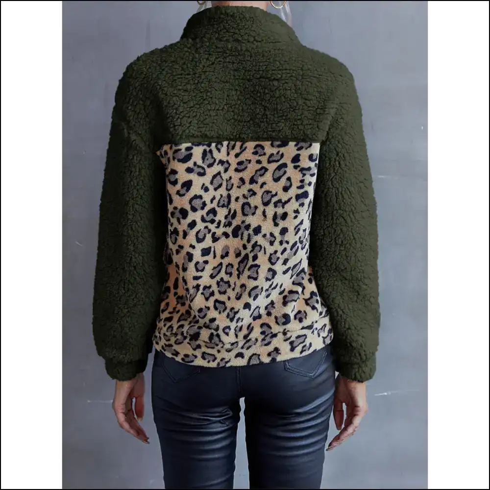Unleash your Inner Diva with Ivy Lane Leopard Sweatshirt Queen of Cozy! πβ¨ - Sweatshirts & Hoodies on Sale Worldwide Shipping