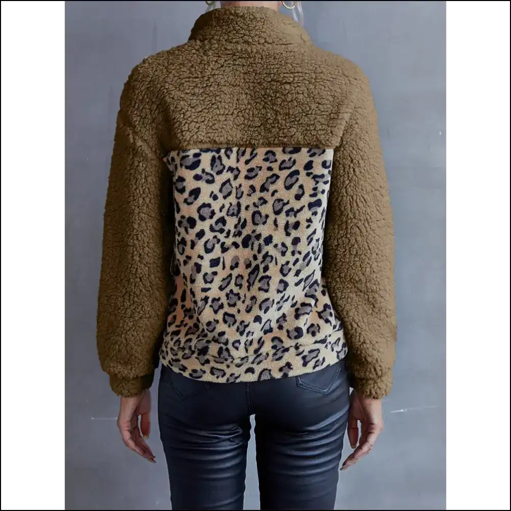 Unleash your Inner Diva with Ivy Lane Leopard Sweatshirt Queen of Cozy! πβ¨ - Sweatshirts & Hoodies on Sale Worldwide Shipping