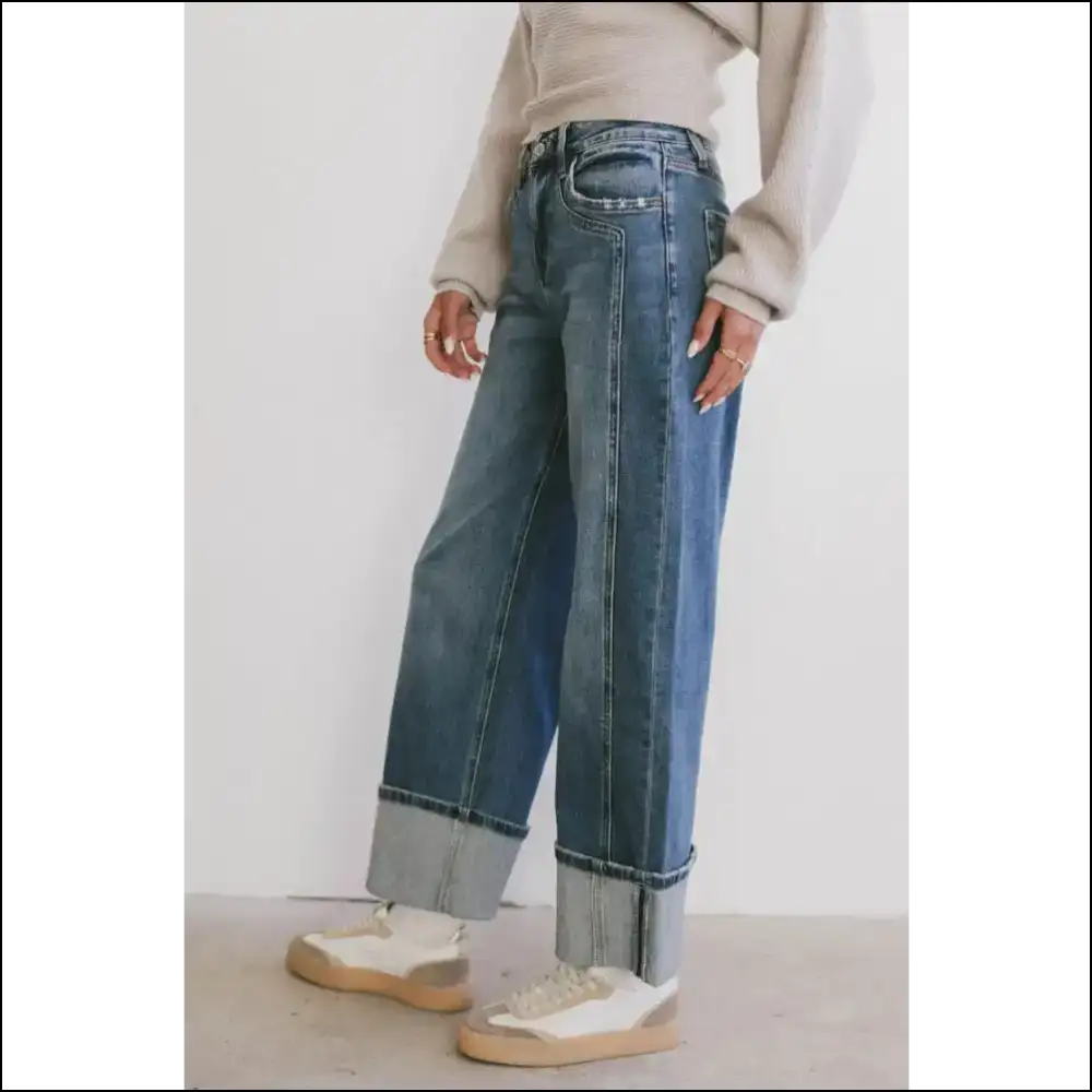 Unleash your Inner Fashionista with Needful Things Straight Leg Comedy Jeans! ππ - Jeans on Sale Worldwide Shipping