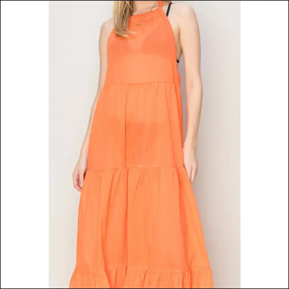 Unleash your Inner Goddess: Needful Things Halter Neck Maxi Dress Magic✨ - Cover-ups Swimwear on Sale Worldwide Shipping