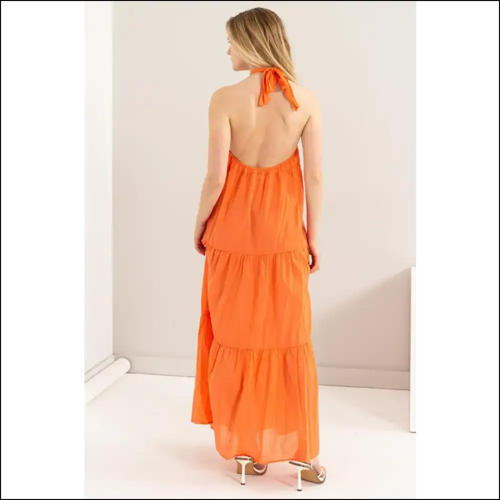 Unleash your Inner Goddess: Needful Things Halter Neck Maxi Dress Magic✨ - Cover-ups Swimwear on Sale Worldwide Shipping