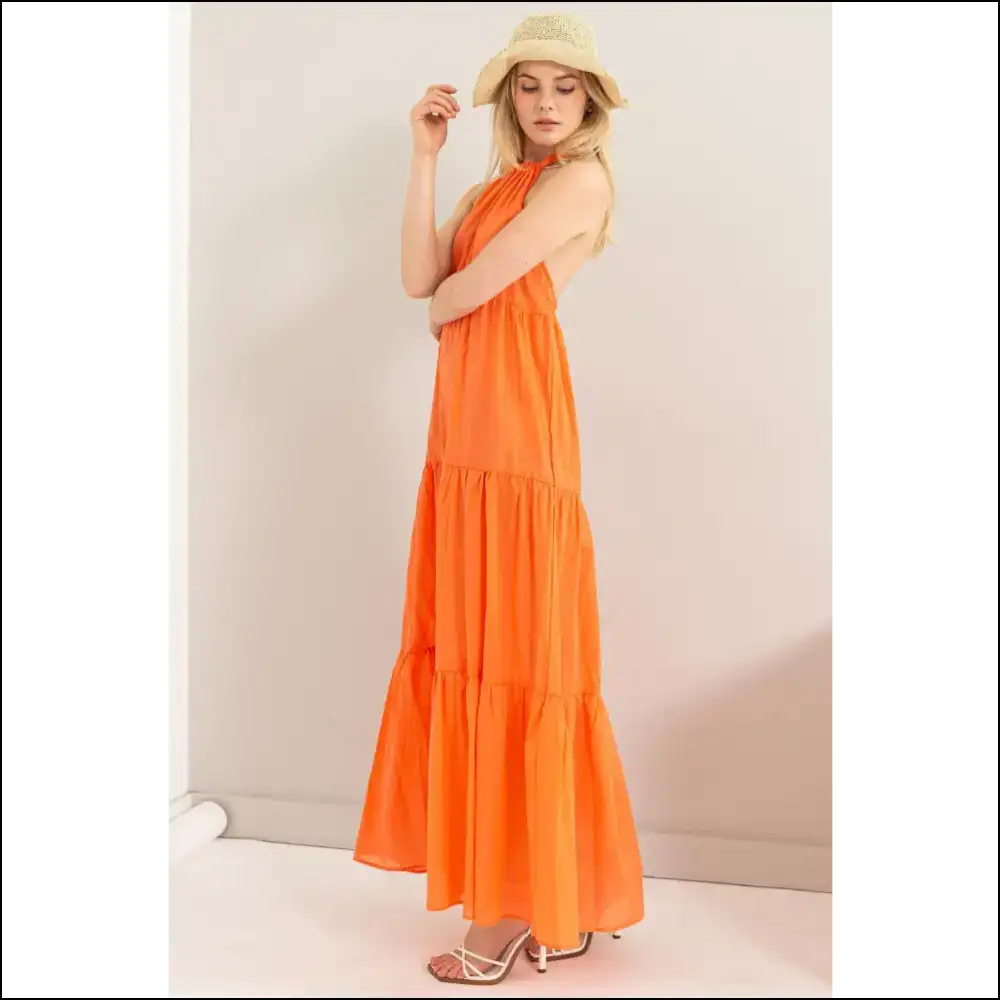 Unleash your Inner Goddess: Needful Things Halter Neck Maxi Dress Magic✨ - Cover-ups Swimwear on Sale Worldwide Shipping