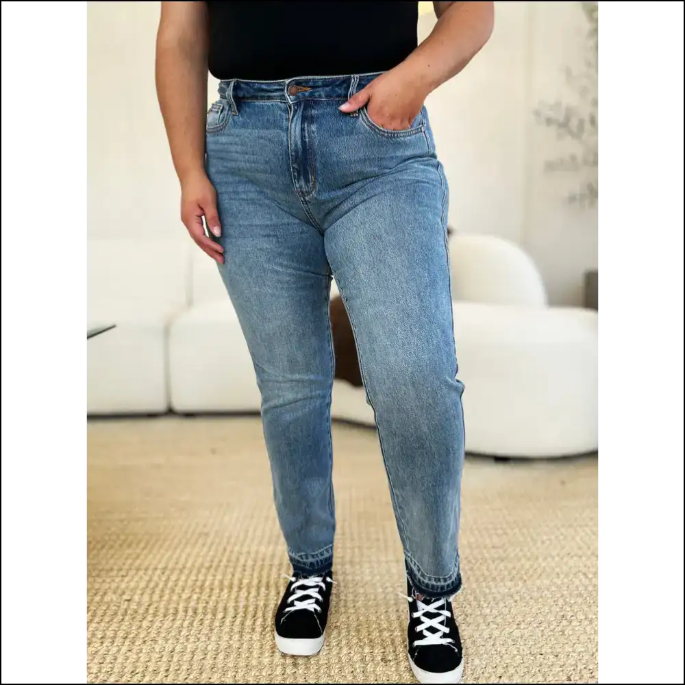 Unleash your Inner Goddess with Judy Blueβs Magic Release Hem Jeans! ππ₯ - Jeans on Sale Worldwide Shipping
