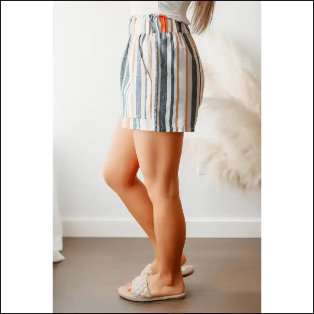 Vintage Washed Striped Shorts: Leg Freedom! π Needful Things - Shorts on Sale Worldwide Shipping