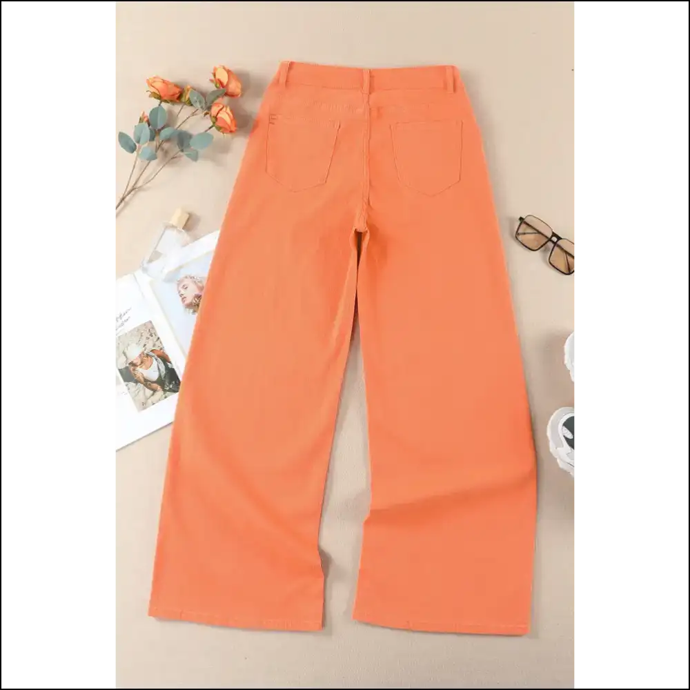 Wide Leg High Waist Jeans: my New Bf who Even Hugs Feelings πββοΈ - Jeans on Sale Worldwide Shipping