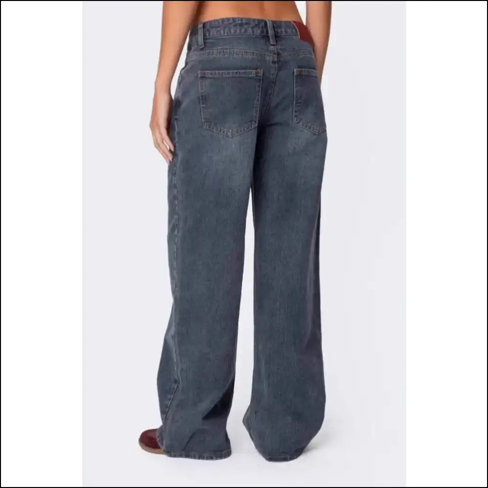 Wide Leg Jeans: Because who Needs a Diet when your Pants are this Fabulous? ๐ - Jeans on Sale Worldwide Shipping