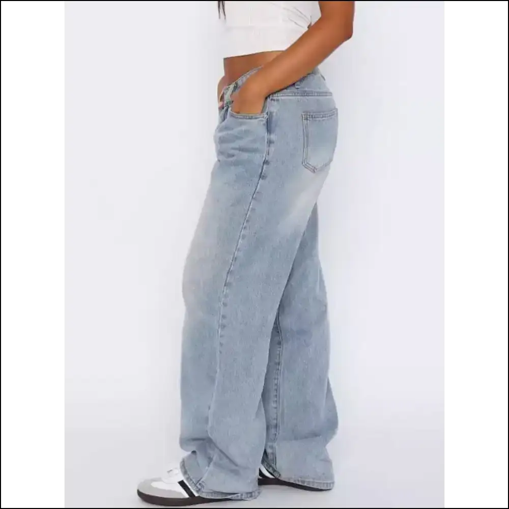 Wide Leg Jeans: Embrace your Inner Fashionista with Pockets of Perfection - Jeans on Sale Worldwide Shipping
